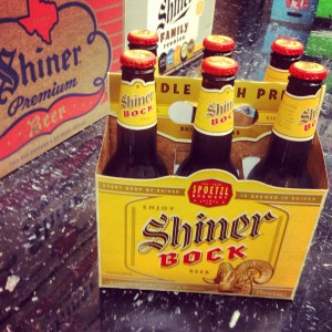 Six Pack of Shiner Bock